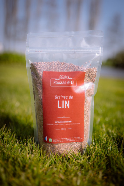 Graines de lin 420gr