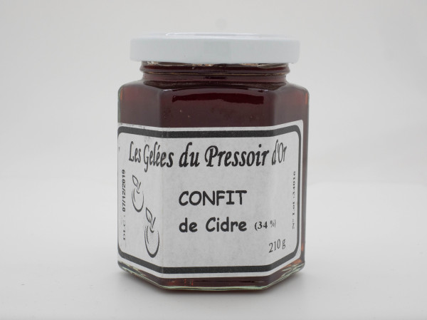Confit de cidre 210 gr