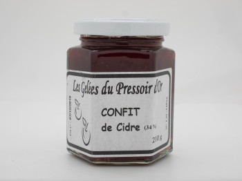 Confit de cidre 210 gr