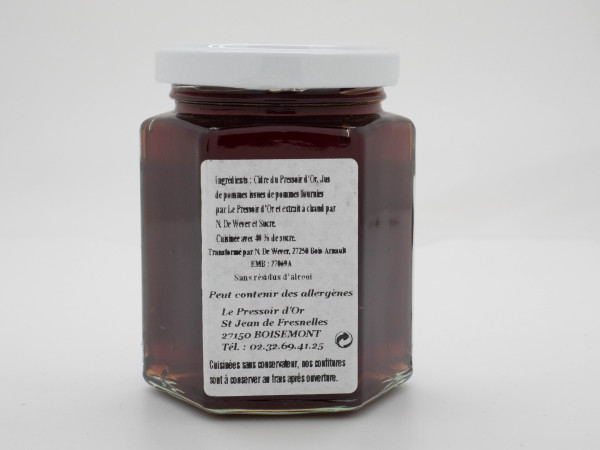 Confit de cidre 210 gr